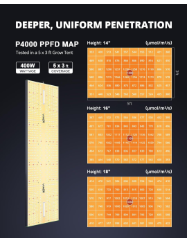 Viparspectra PRO 4000/400W